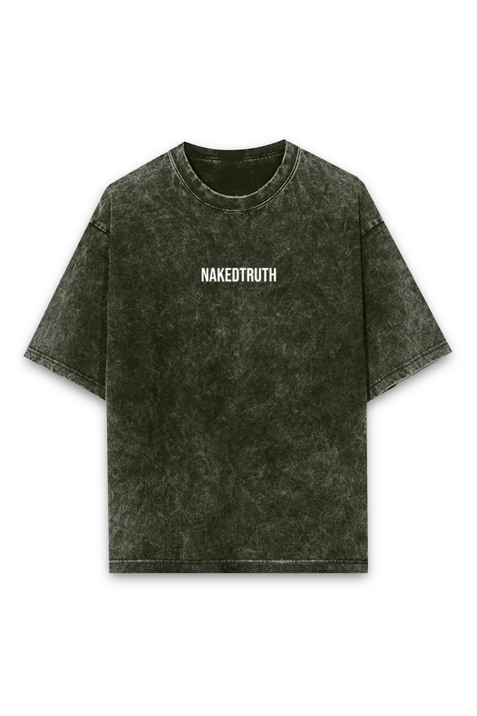 Unisex Acid Wash Oversized T-Shirt