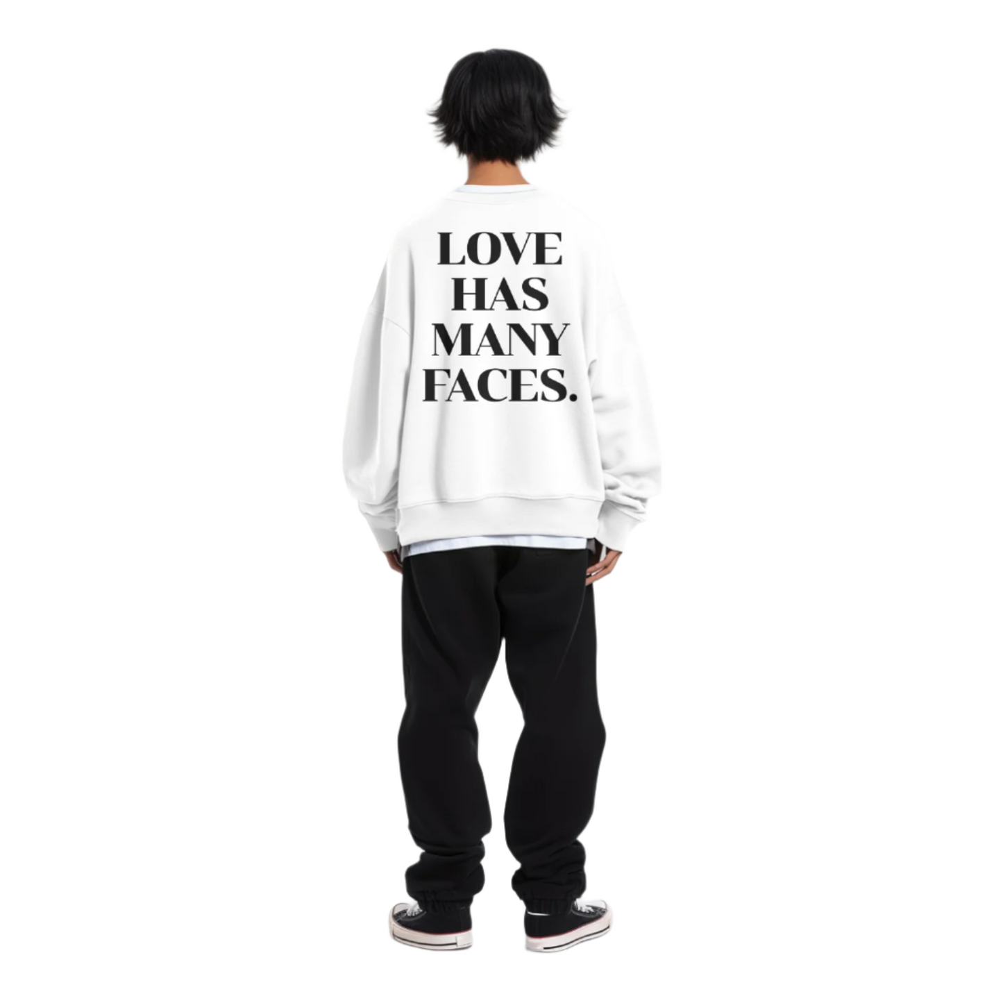 (Love has many faces) Unisex Sweatshirt