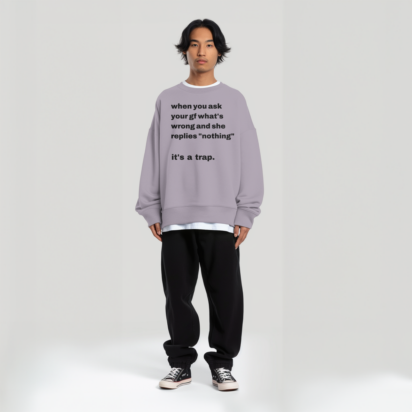 (When you ask your gf) Unisex Sweatshirt